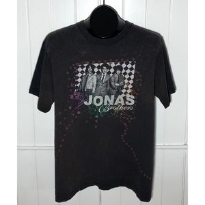 Jonas Brothers 2008 Tie Dye band T-shirt medium